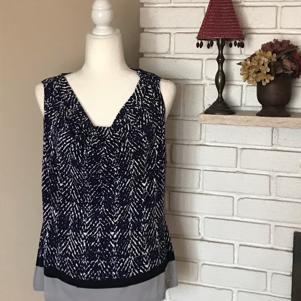 NWT, Calvin Klein Scoop Neck Top